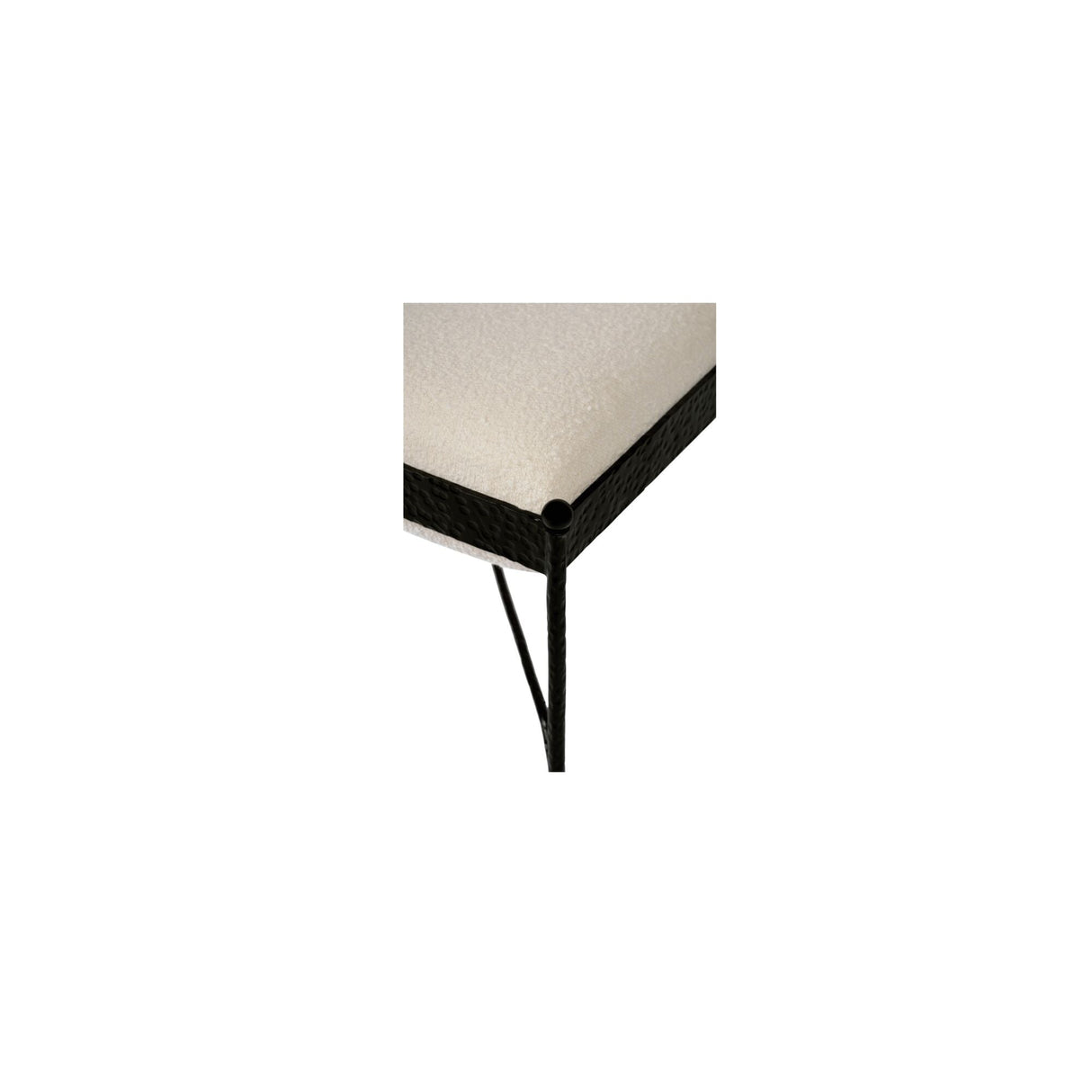 Agne Cream Stool by Moe's Home at Eve Furniture