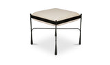Agne Stool Cream by Moe's Home at Eve Furniture