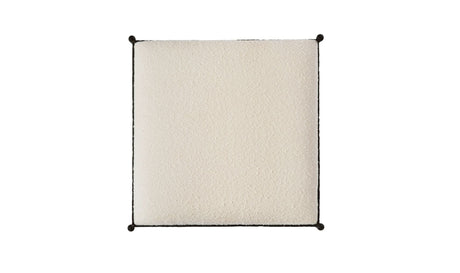 Agne Stool Cream by Moe's Home at Eve Furniture