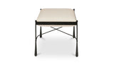 Agne Stool Cream by Moe's Home at Eve Furniture