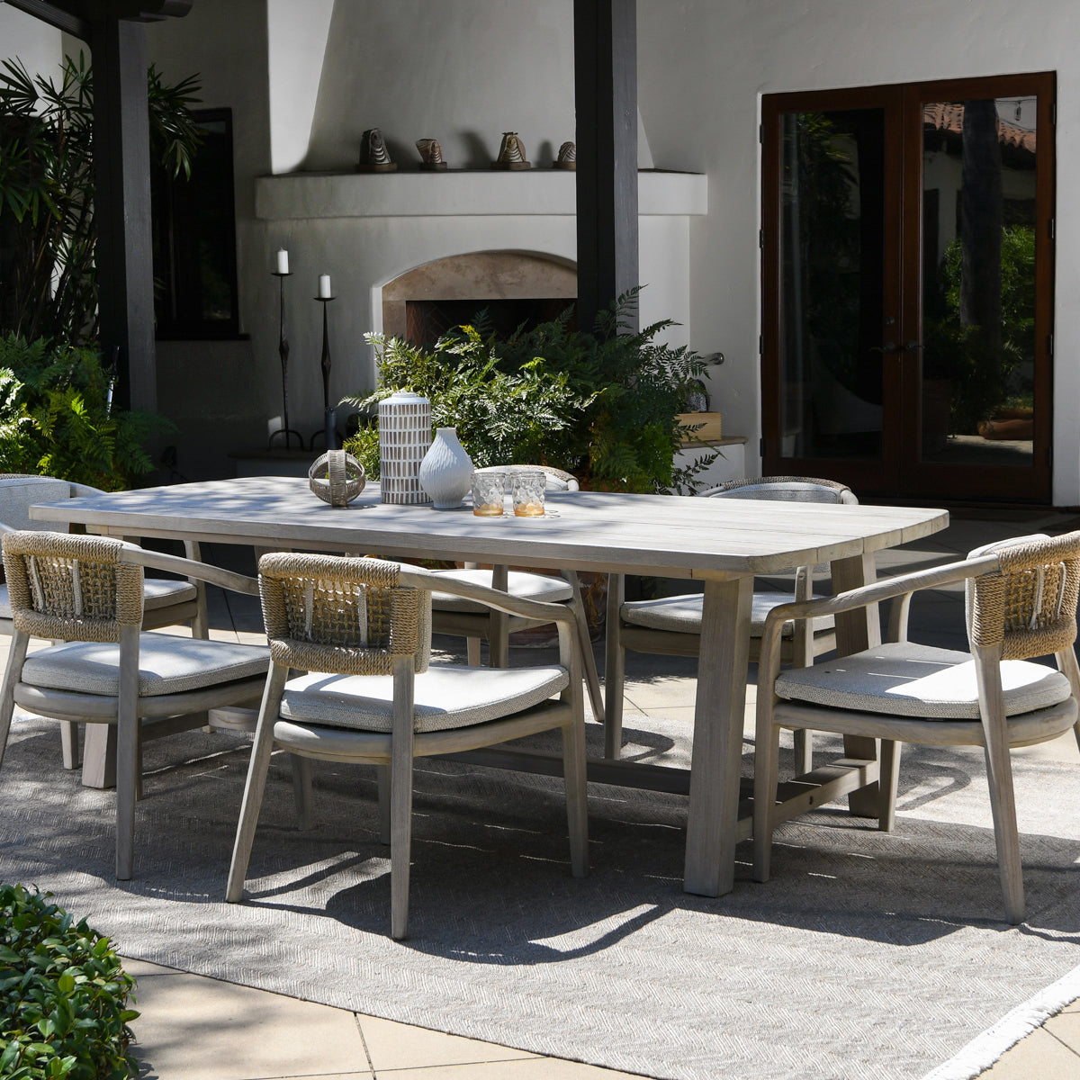 Agnes Outdoor Dining Table by Classic Home at Eve Furniture