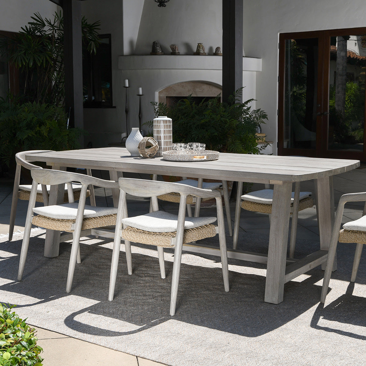 Agnes Outdoor Dining Table by Classic Home at Eve Furniture