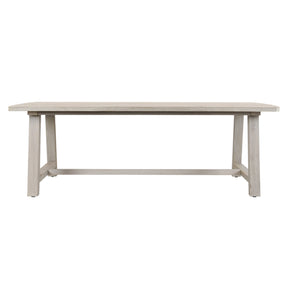 Agnes Beige 22" Round Outdoor Dining Table by Classic Home at Eve Furniture