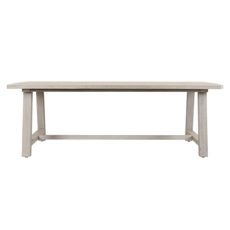 Agnes Beige 22" Round Outdoor Dining Table by Classic Home at Eve Furniture