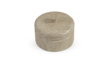 Valencia Round Travertine Box