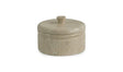 Valencia Round Travertine Box