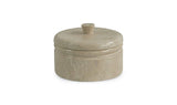Valencia Round Travertine Box