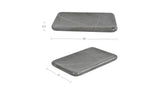 Petra Marble Catchall Grey Marble