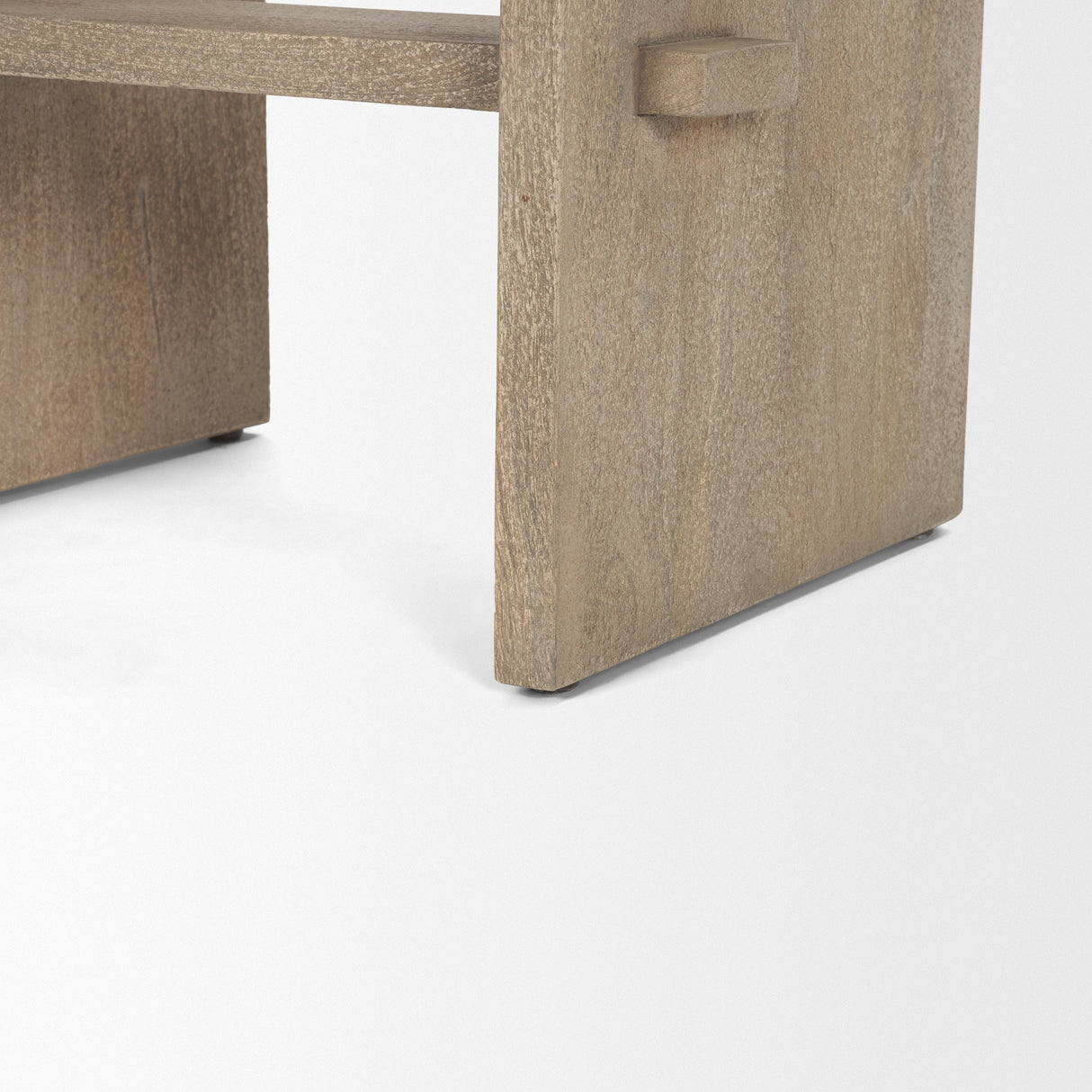 Aida 26" Seat Height Light Gray Wood Counter Stool by Mercana at Eve Furniture