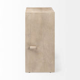 Aida Light Gray Wood Bar Stool by Mercana at Eve Furniture