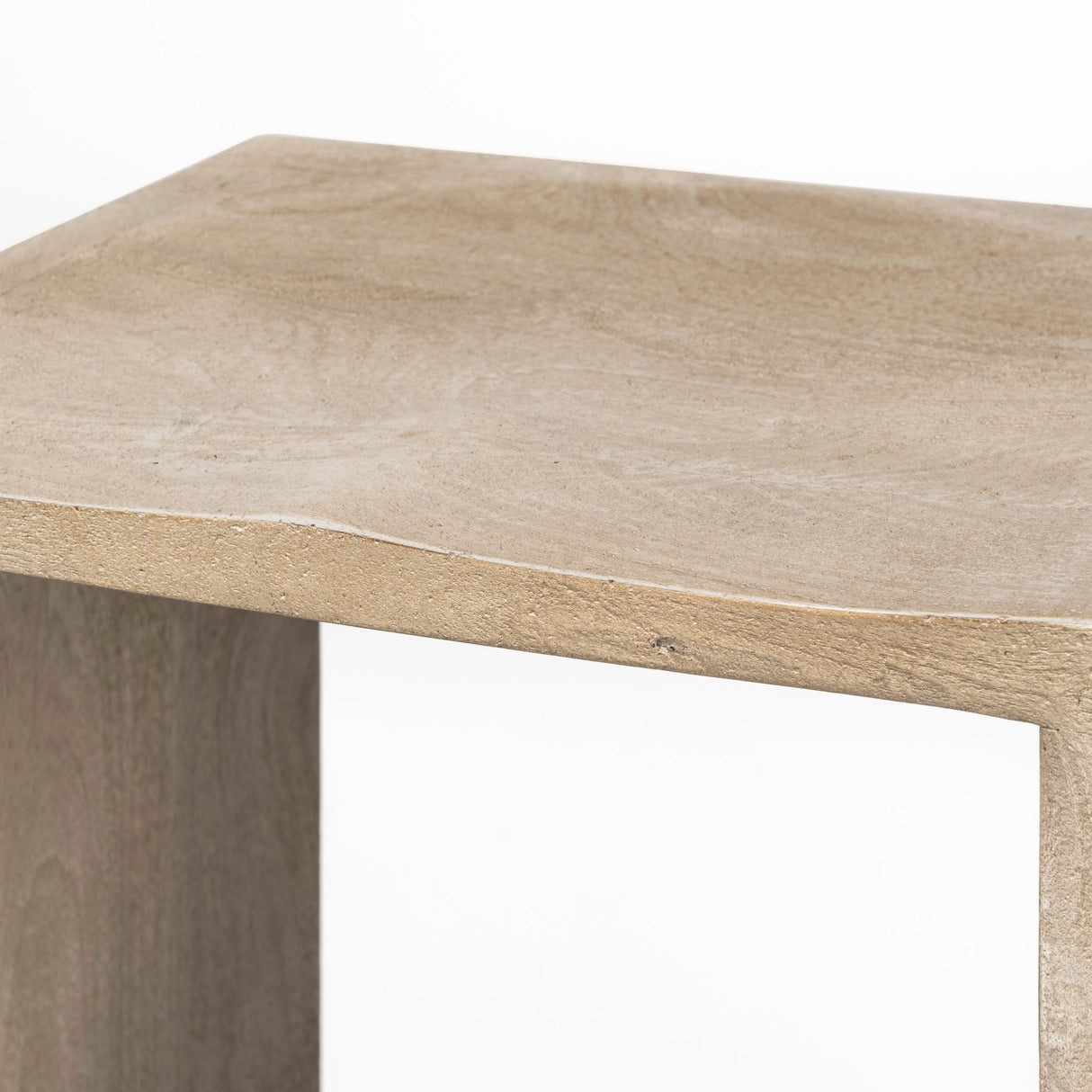 Aida Light Gray Wood Bar Stool by Mercana at Eve Furniture