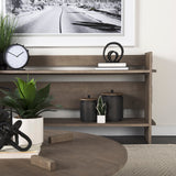 Aida Light Gray Wood Console Table by Mercana at Eve Furniture