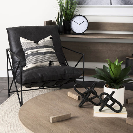 Aida Light Gray Wood Console Table by Mercana at Eve Furniture