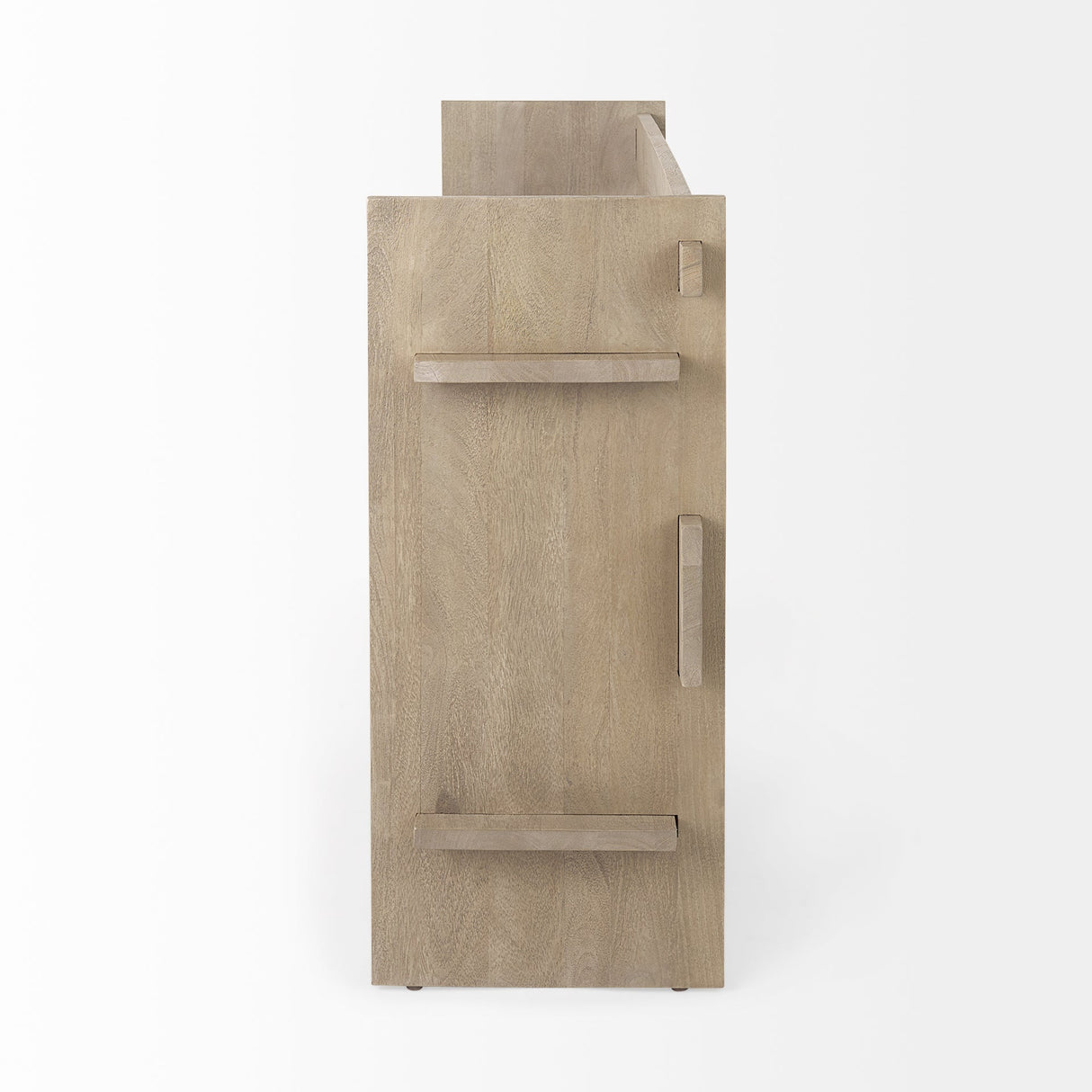 Aida Light Gray Wood Console Table by Mercana at Eve Furniture