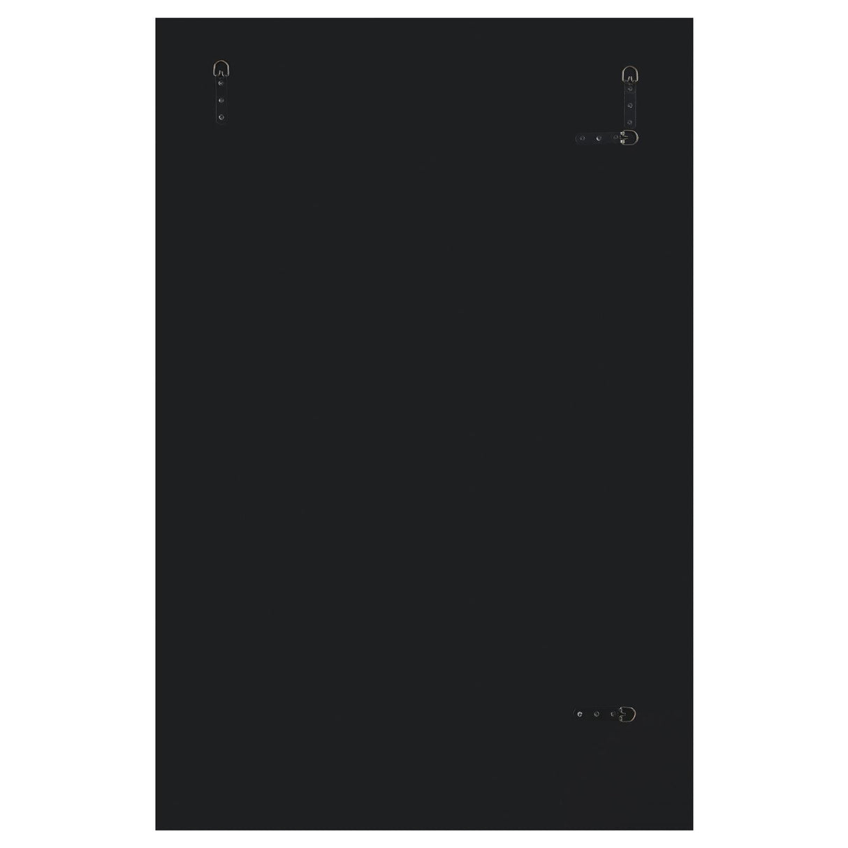 Aideen Silver Rectangular Wall Mirror with Vertical Stripes of Faux Crystals by Coaster at Eve Furniture