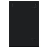 Aideen Silver Rectangular Wall Mirror with Vertical Stripes of Faux Crystals by Coaster at Eve Furniture