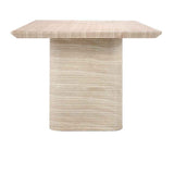 Aiden Beige 87" Outdoor Dining Table by Classic Home at Eve Furniture