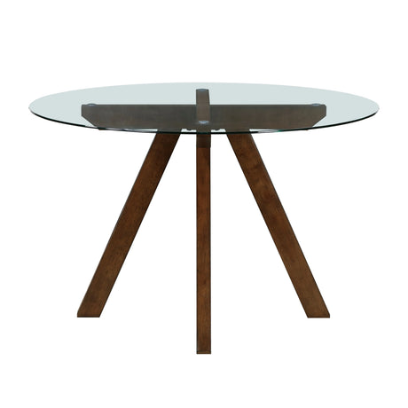 Aiden Gray/Brown 5-Piece Dining Room Set by Homelegance at Eve Furniture