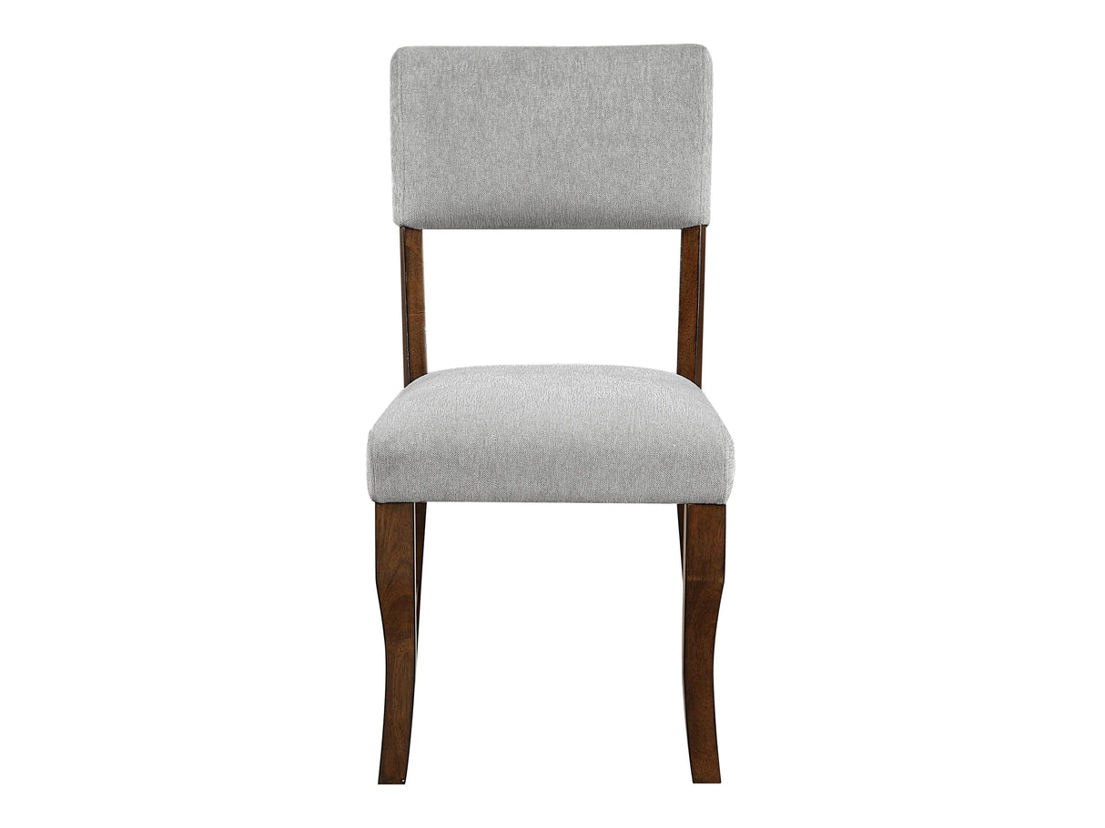 Aiden Gray Side Chair (Set of 2) by Homelegance at Eve Furniture