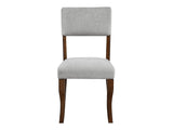 Aiden Gray Side Chair (Set of 2) by Homelegance at Eve Furniture