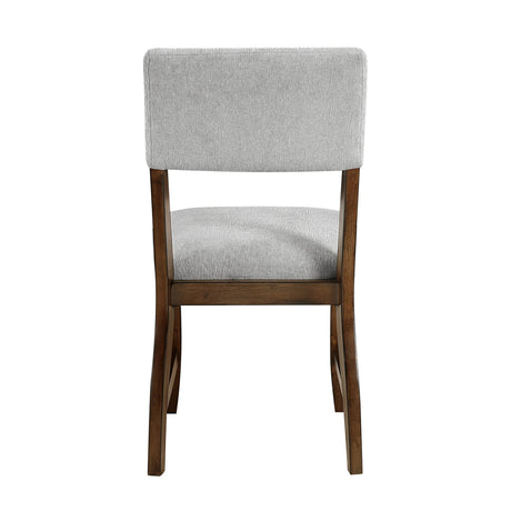 Aiden Gray/Brown 5-Piece Dining Room Set by Homelegance at Eve Furniture