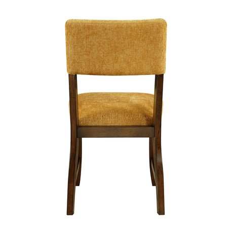 Aiden Mustard Dining Chair, Set of 2 by Homelegance at Eve Furniture
