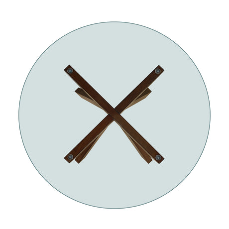 Aiden Mustard/Brown 5-Piece Dining Room Set by Homelegance at Eve Furniture