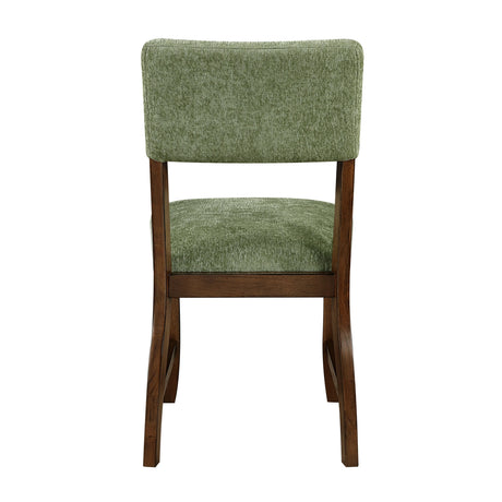 Aiden Olive Side Chair (Set of 2) by Homelegance at Eve Furniture