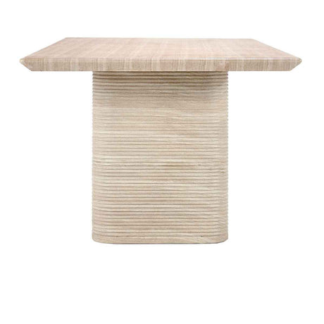 Aiden Outdoor Dining Table - Beige by Classic Home at Eve Furniture