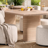 Aiden Outdoor Dining Table by Classic Home at Eve Furniture