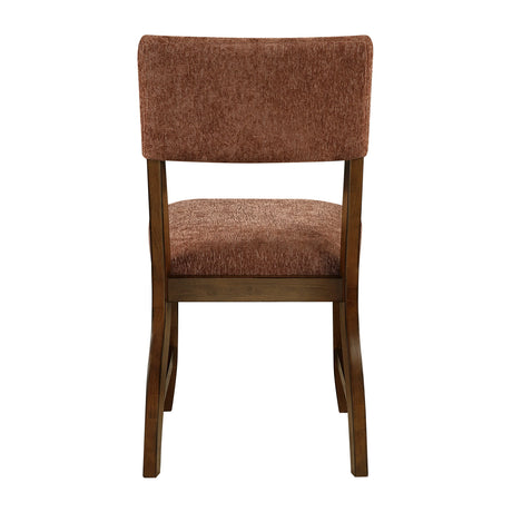 Aiden Rust Side Chair (Set of 2) by Homelegance at Eve Furniture