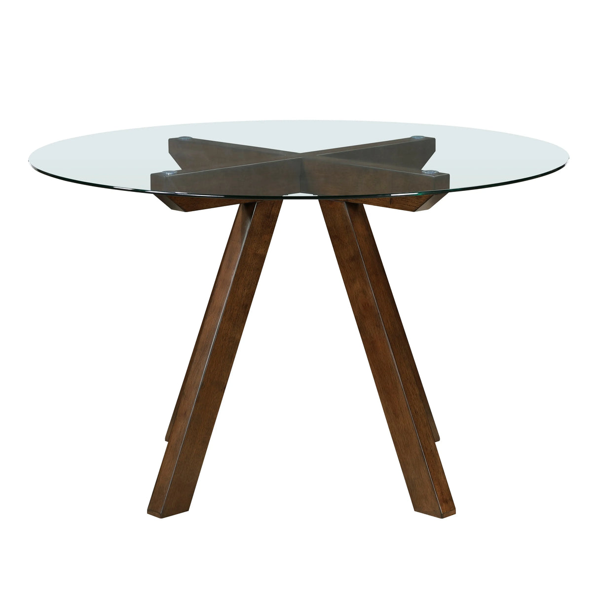 Aiden Rust/Brown 5-Piece Dining Room Set by Homelegance at Eve Furniture