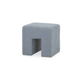 Aidy Light Blue Stool by Moe's Home at Eve Furniture