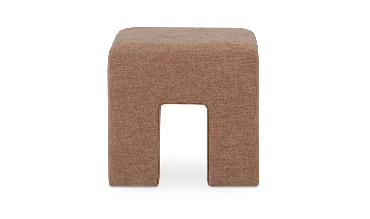 Aidy Stool Washed Pink by Moe's Home at Eve Furniture