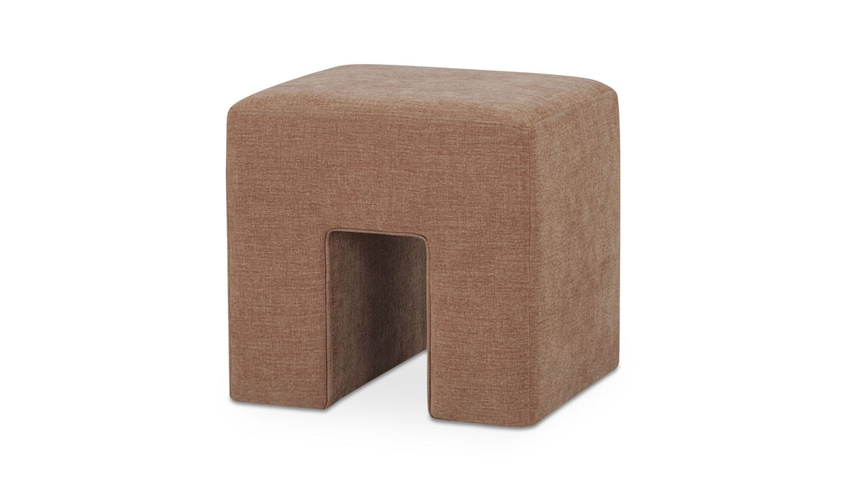 Aidy Stool Washed Pink by Moe's Home at Eve Furniture