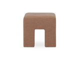 Aidy Washed Pink Stool by Moe's Home at Eve Furniture