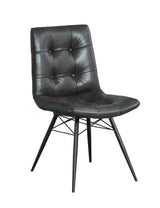 Aiken Charcoal Tufted Dining Chairs, Set of 4 by Coaster at Eve Furniture