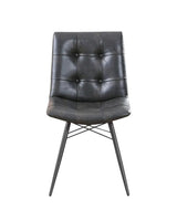 Aiken Charcoal Tufted Dining Chairs, Set of 4 by Coaster at Eve Furniture