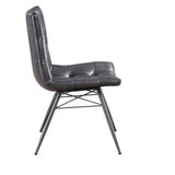 Aiken Charcoal Tufted Dining Chairs, Set of 4 by Coaster at Eve Furniture