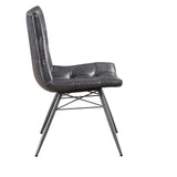 Aiken Charcoal Tufted Dining Chairs, Set of 4 by Coaster at Eve Furniture