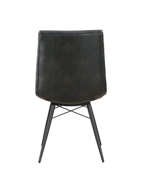 Aiken Charcoal Tufted Dining Chairs, Set of 4 by Coaster at Eve Furniture