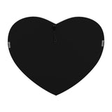 Aiko Silver Heart Shape Wall Mirror