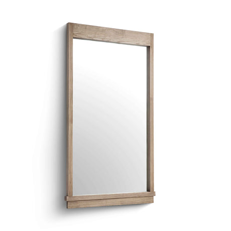 Aimee 44"X77" Solid Brushed Ash Floor Mirror by TOV Furniture at Eve Furniture