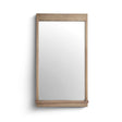 Aimee 44"X77" Solid Brushed Ash Floor Mirror by TOV Furniture at Eve Furniture
