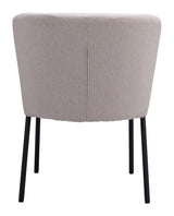 Aimee Beige Dining Chair (Set of 2) by Zuomod at Eve Furniture