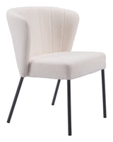 Aimee Cream Dining Chair (Set of 2) by Zuomod at Eve Furniture