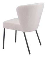 Aimee Cream Dining Chair (Set of 2) by Zuomod at Eve Furniture