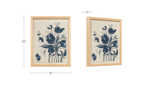 Aimee Framed Painting by Moe's Home at Eve Furniture