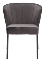 Aimee Gray Dining Chair (Set of 2) by Zuomod at Eve Furniture