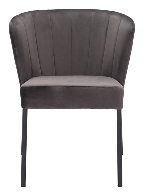 Aimee Gray Dining Chair (Set of 2) by Zuomod at Eve Furniture